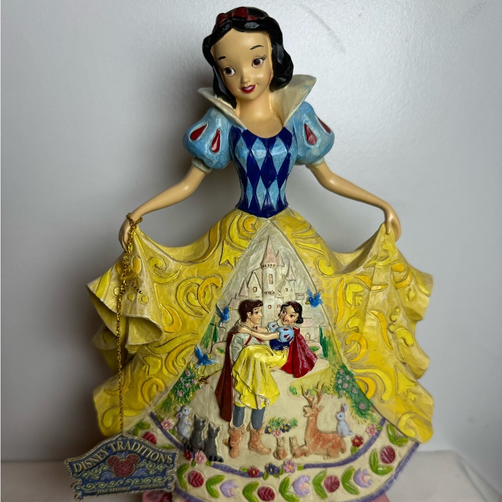 Jim Shore Disney Traditions "Fairest Of Them All" Snow White Figure Figurine NWT